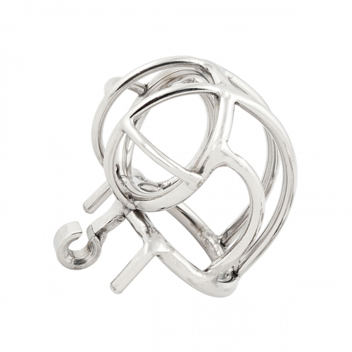 TERNENCE Chastity Device Male Cage Prevent Erection Bondage Couple Sex Lock for Hinged Ring (only cages do not include rings and locks)